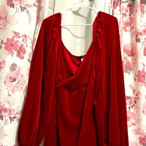 Never worn beautiful red dress.